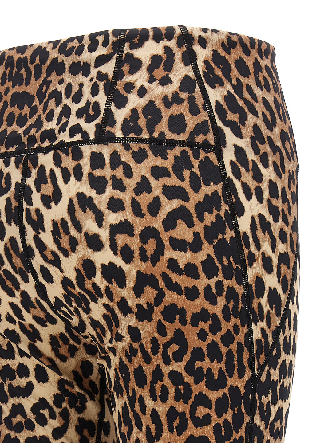 Logo Leopard Leggings Multicolor