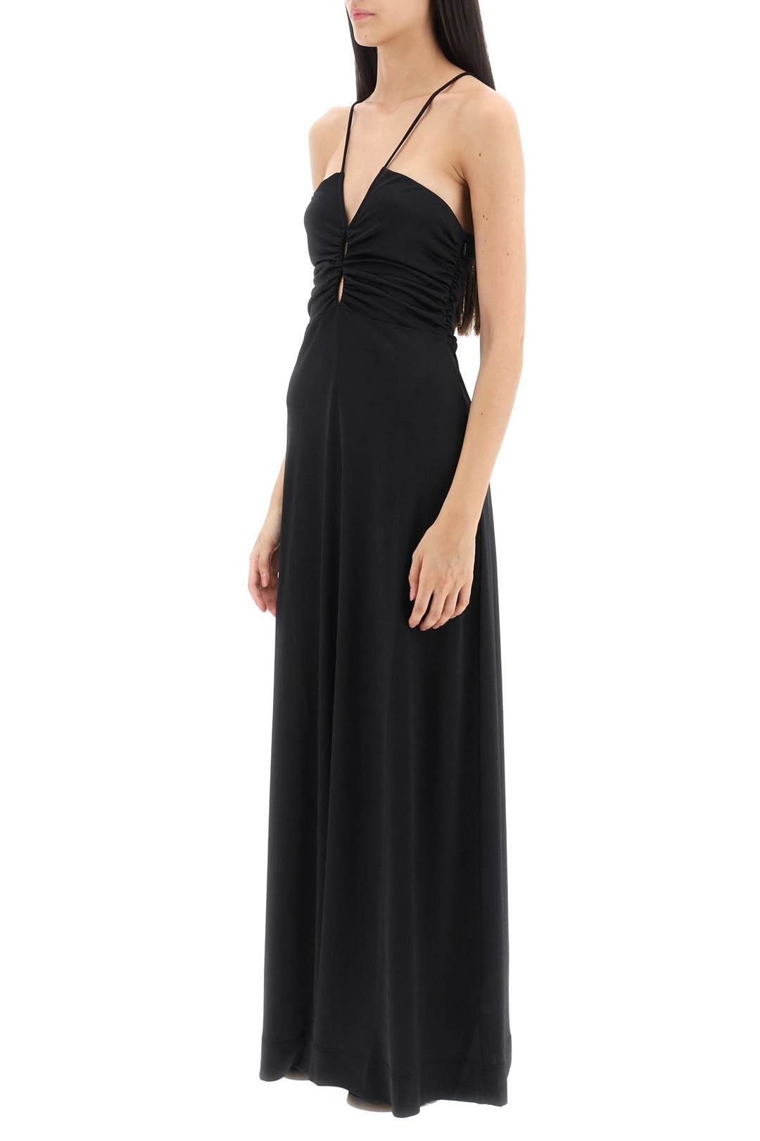 Crepe Jersey Maxi Dress - Ganni - Women