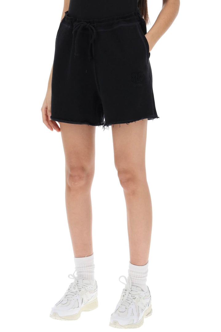 Sweatshorts In Cotton French Terry - Ganni - Women