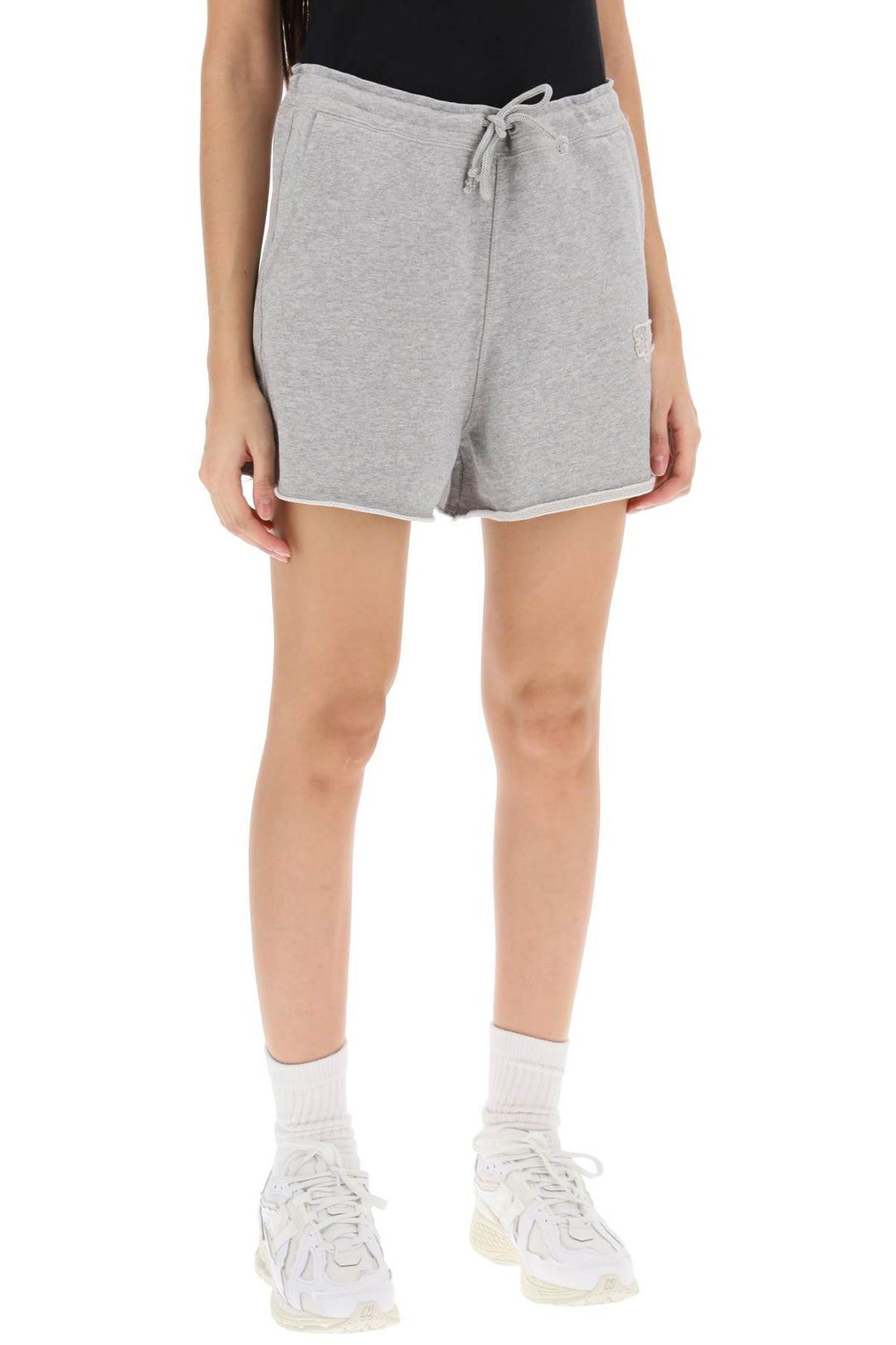 Sweatshorts In Cotton French Terry - Ganni - Women