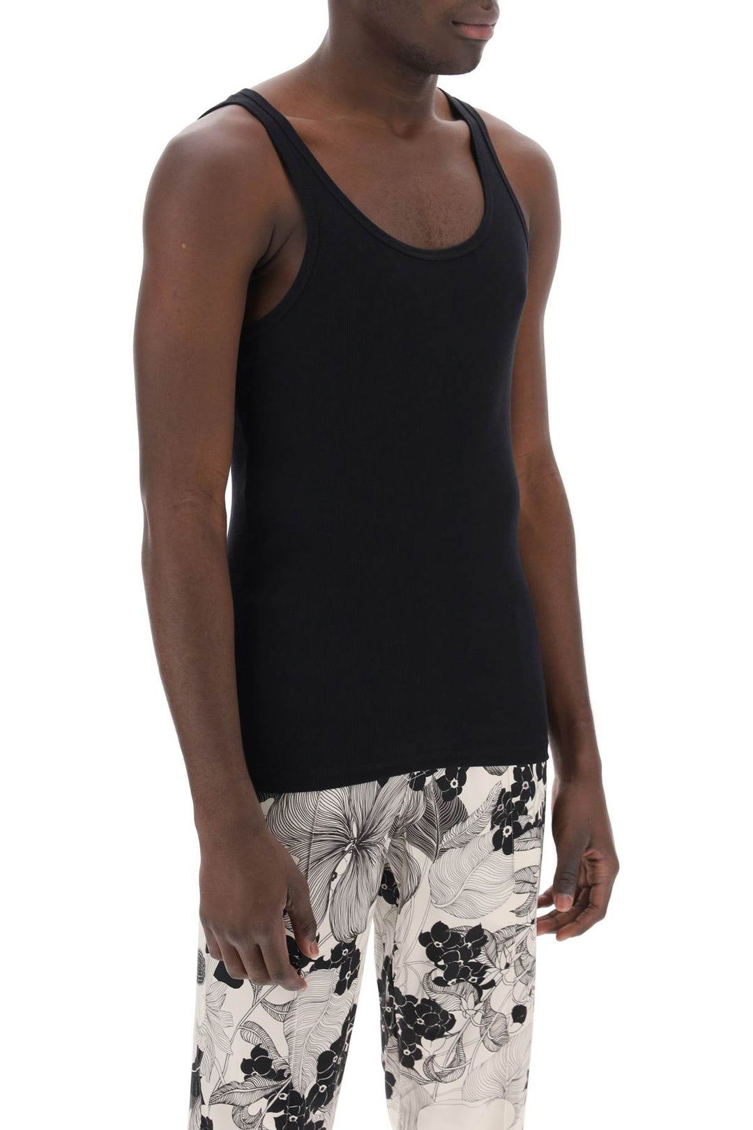 Ribbed Underwear Tank Top - Tom Ford - Men