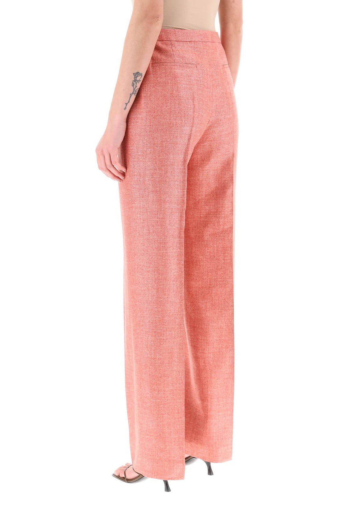 Silk, Wool And Linen Trousers - Agnona - Women