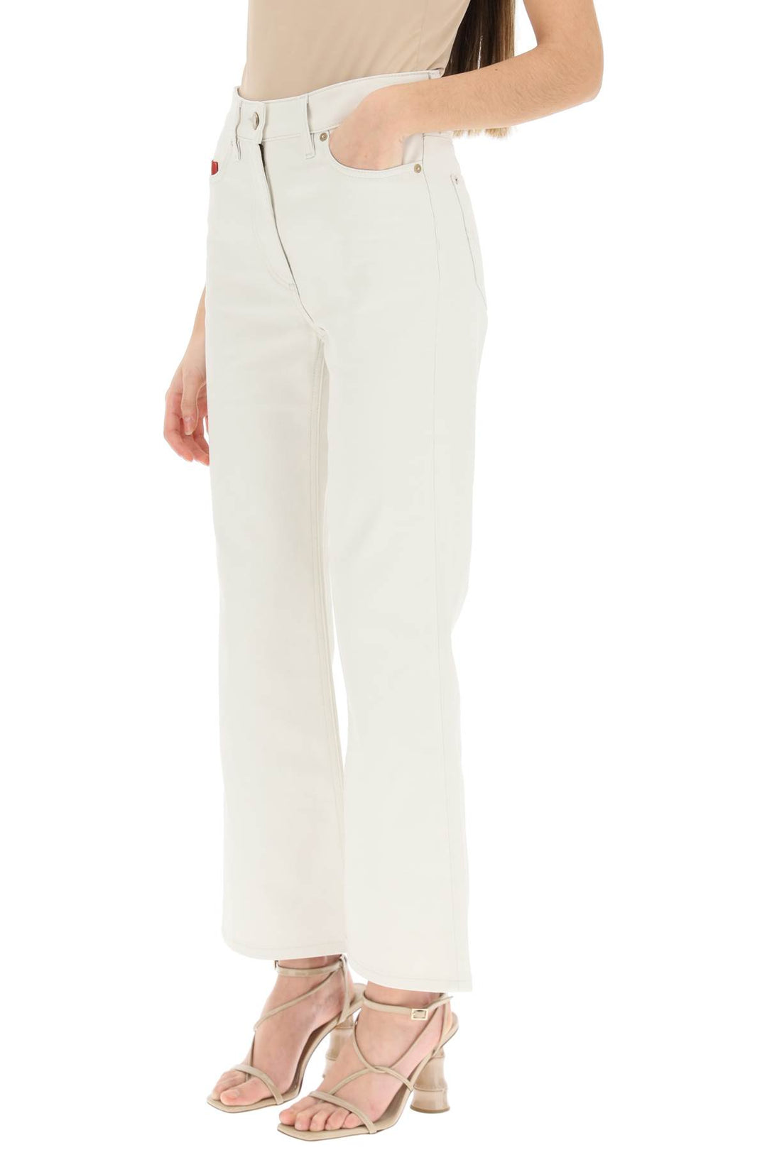 Cotton Cashmere Jeans - Agnona - Women