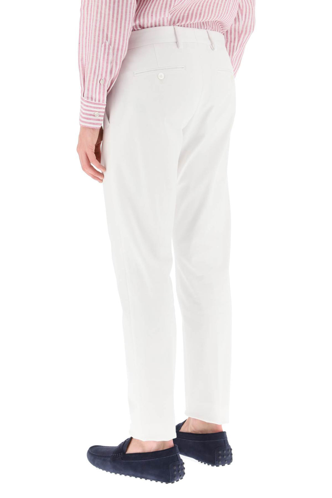 Cotton Chino Pants - Agnona - Men