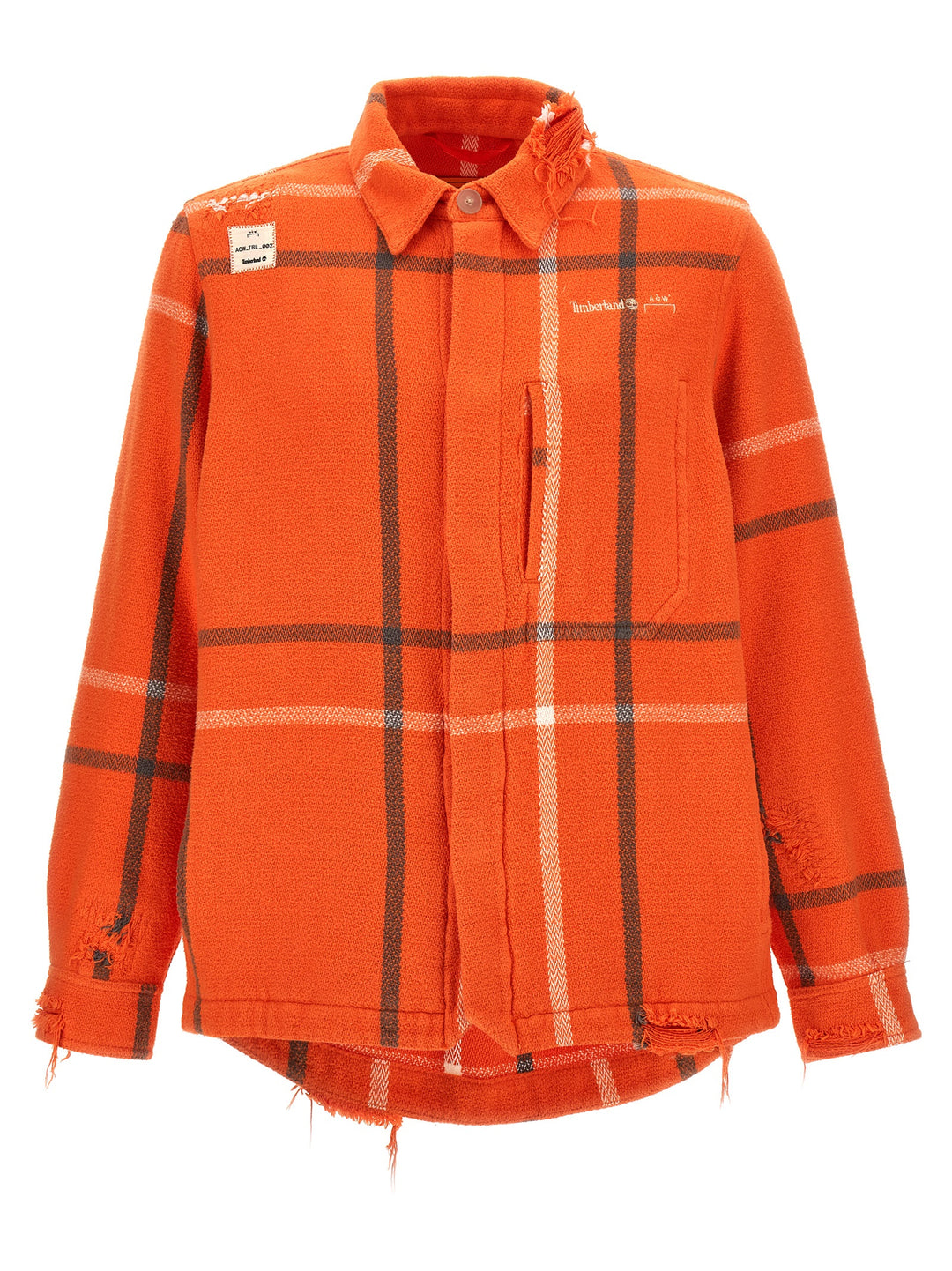 Timberland® X Samuel Ross Future73 Overshirt Shirt, Blouse Orange