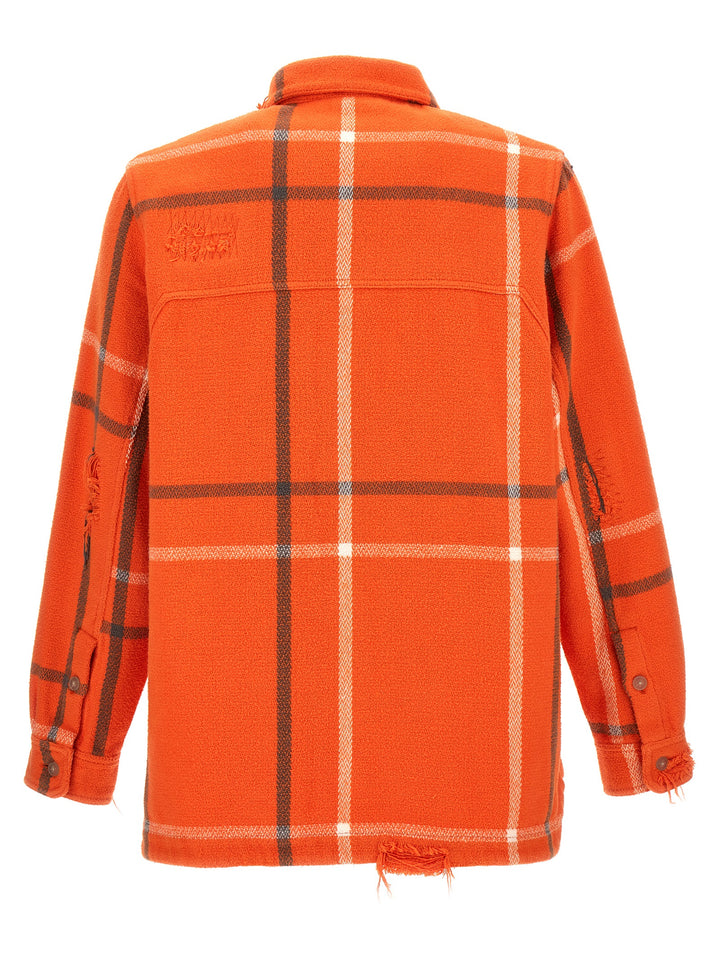 Timberland® X Samuel Ross Future73 Overshirt Shirt, Blouse Orange