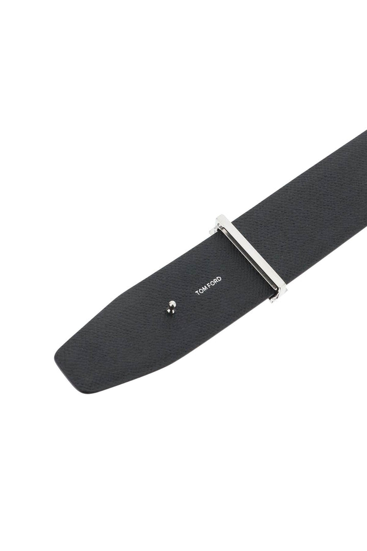 Reversible Belt With T Buckle - Tom Ford - Men