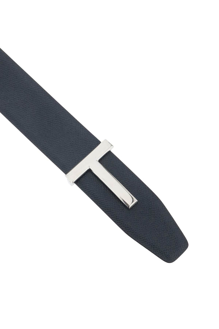 Reversible Belt With T Buckle - Tom Ford - Men