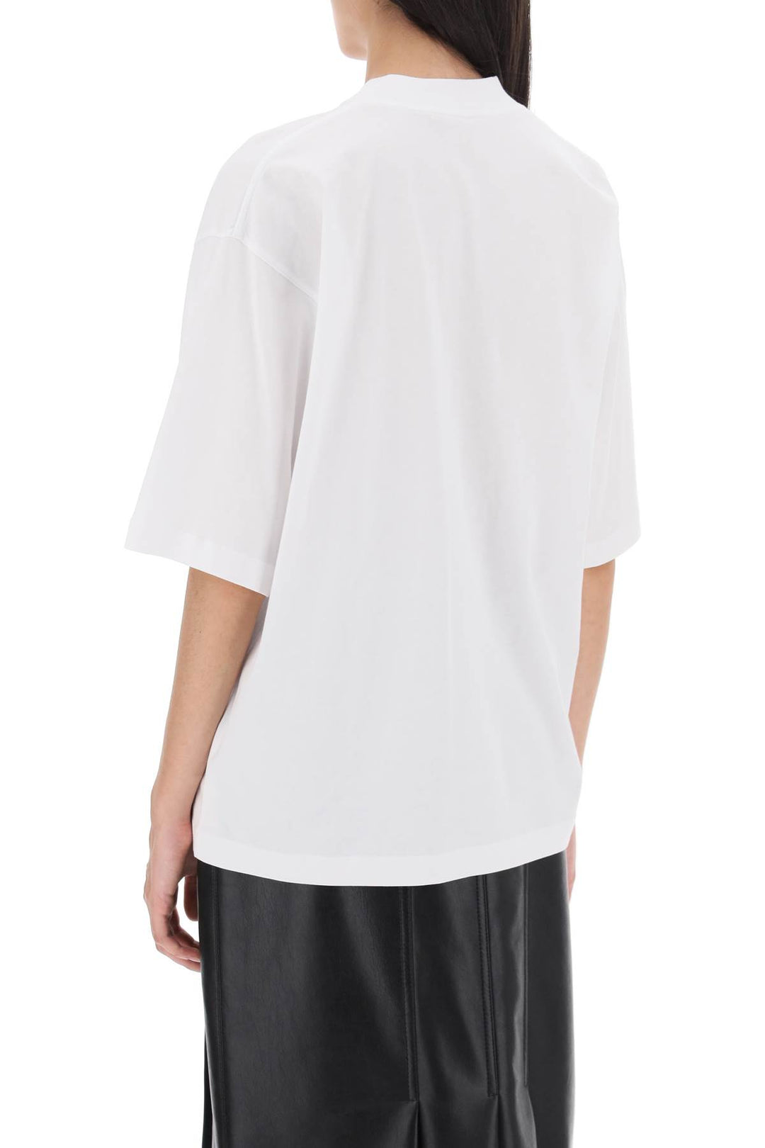 T Shirt With Logo Print - Marni - Women