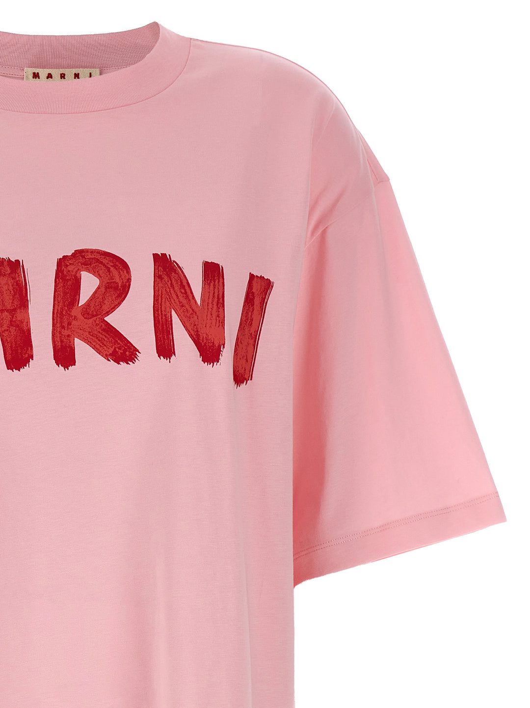 Logo Print T-Shirt Pink