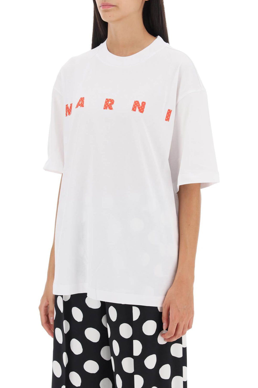 Logo Print T Shirt - Marni - Women