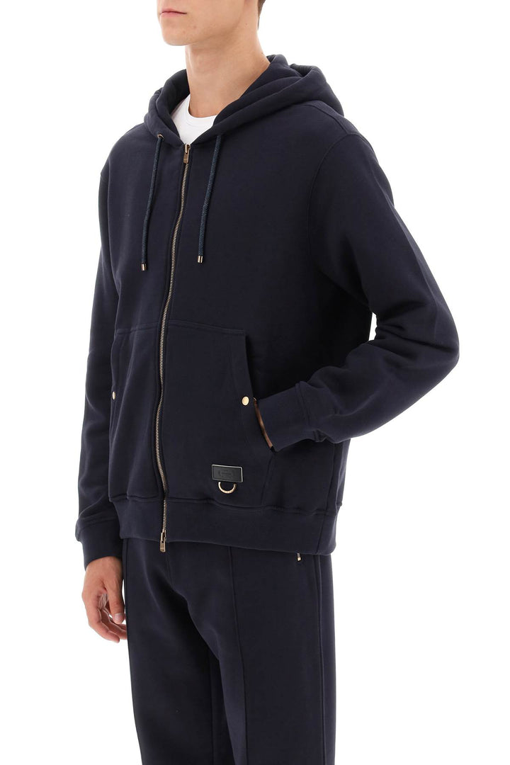 Cotton And Cashmere Hoodie - Agnona - Men