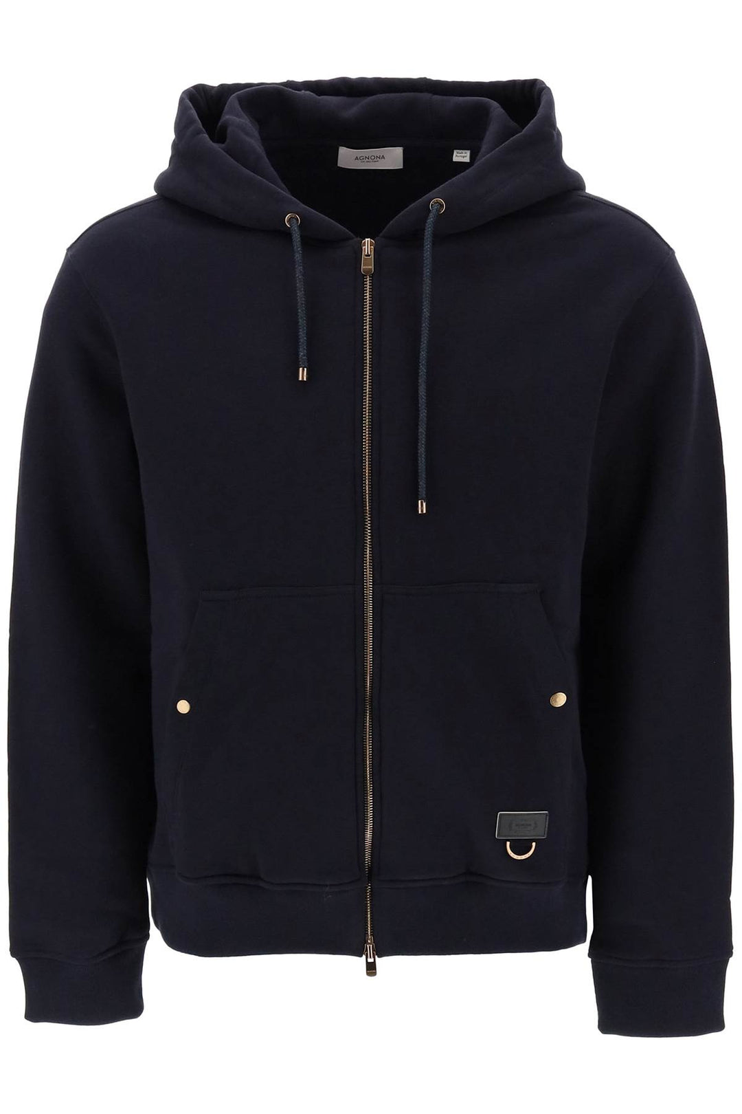 Cotton And Cashmere Hoodie - Agnona - Men