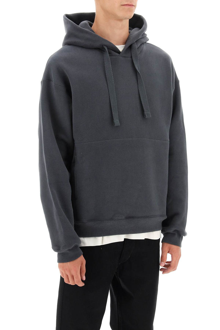 Hoodie In Fleece Back Cotton - Lemaire - Men