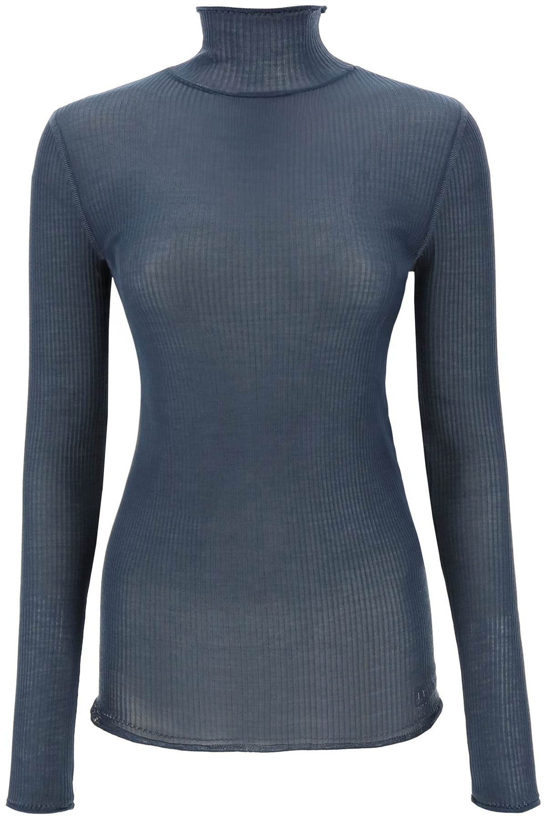 Seamless Silk Turtleneck Sweater - Lemaire - Women