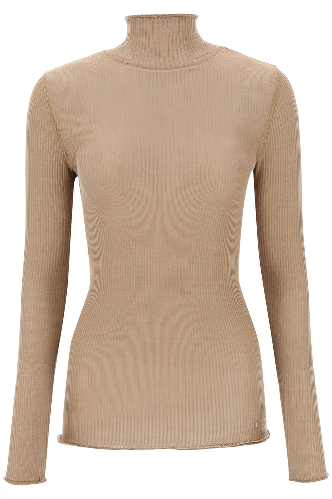 Seamless Silk Turtleneck Sweater - Lemaire - Women