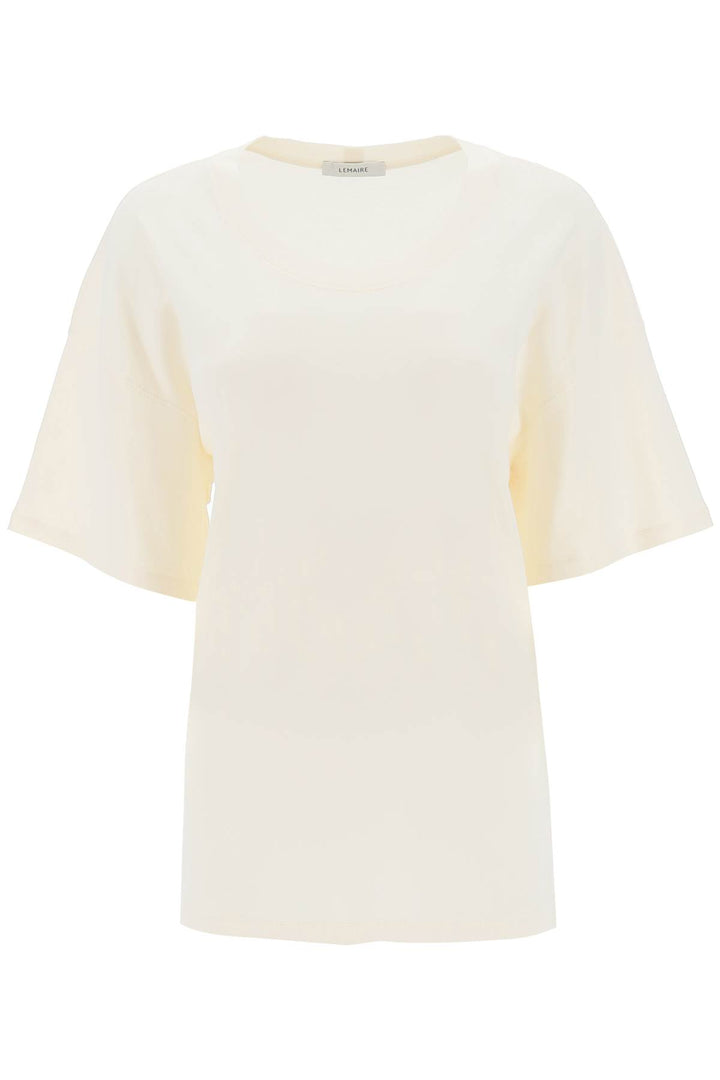 Oversized T Shirt In Cotton - Lemaire - Women