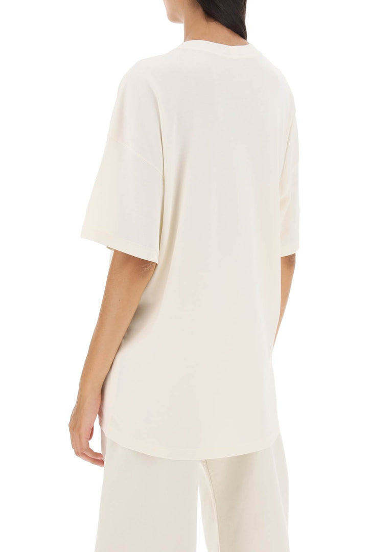 Oversized T Shirt In Cotton - Lemaire - Women