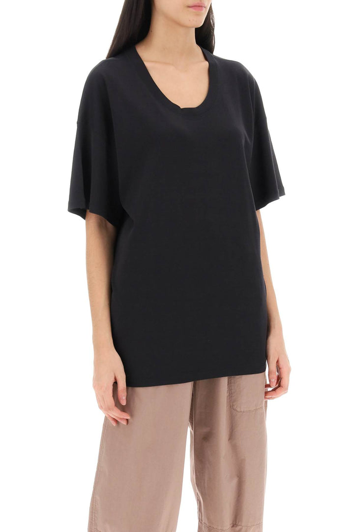 Oversized T Shirt In Cotton - Lemaire - Women