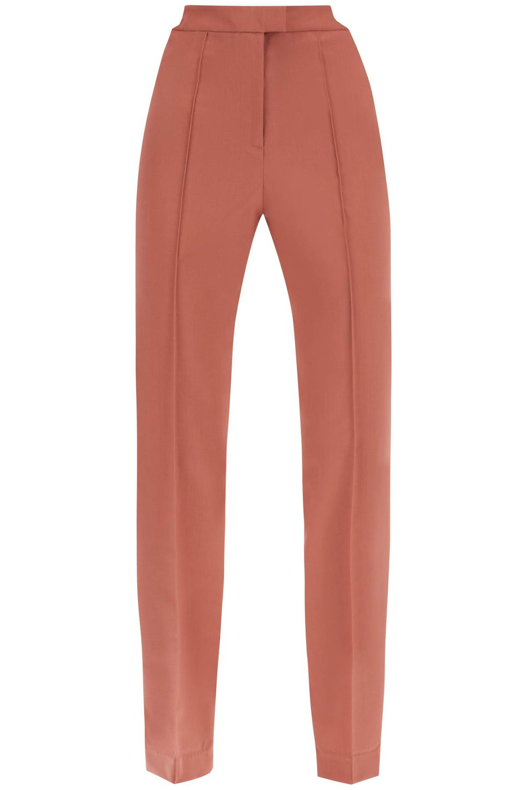 Cool Virgin Wool Pants With Heart Shaped Details - Nensi Dojaka - Women