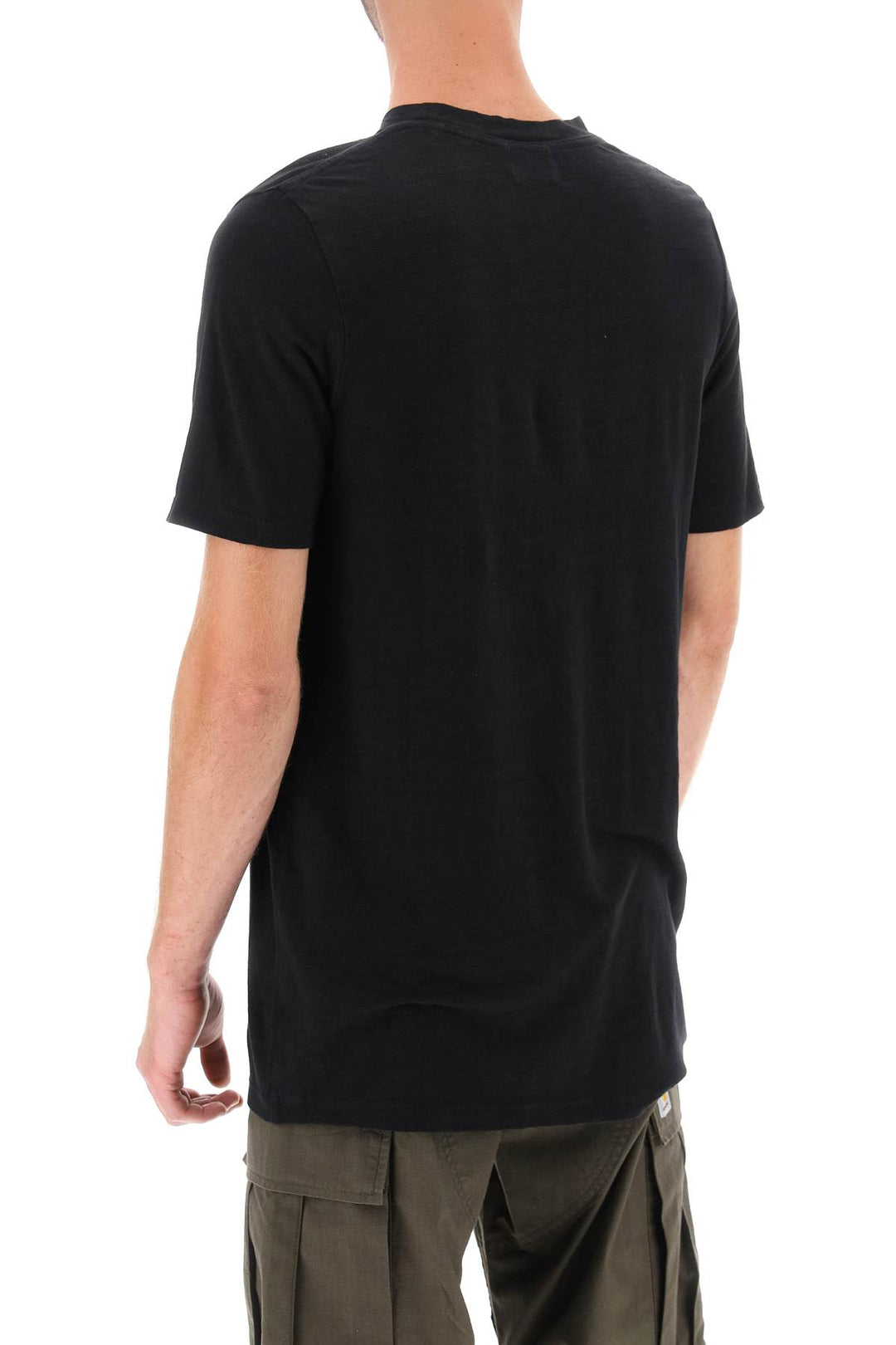 Karman Logo Linen T Shirt - Marant - Men