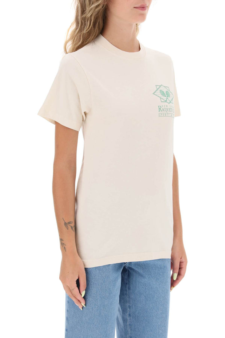 'Ny Racquet Club' T Shirt - Sporty Rich - Women