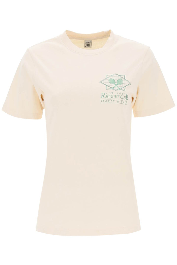 'Ny Racquet Club' T Shirt - Sporty Rich - Women