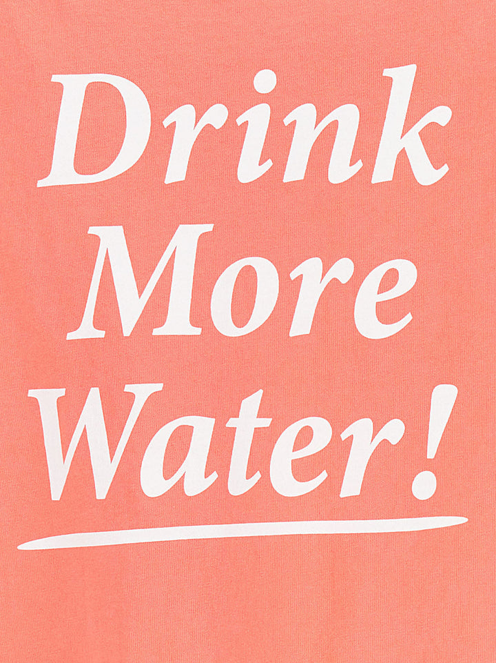 Drink More Water T-Shirt Pink