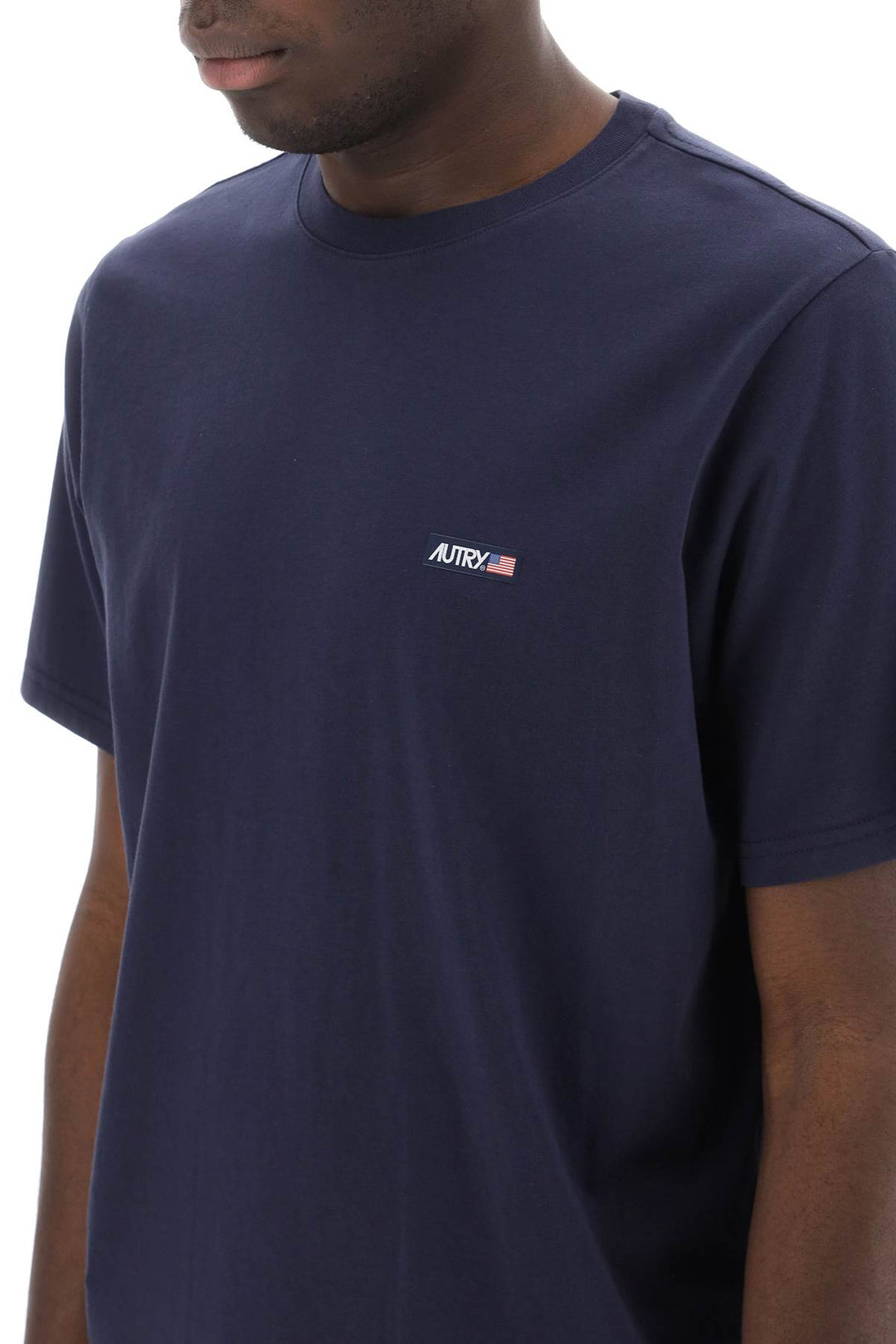 T Shirt With Logo Label - Autry - Men