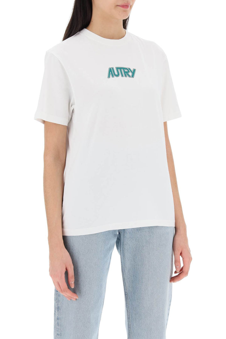 T Shirt With Printed Logo - Autry - Women