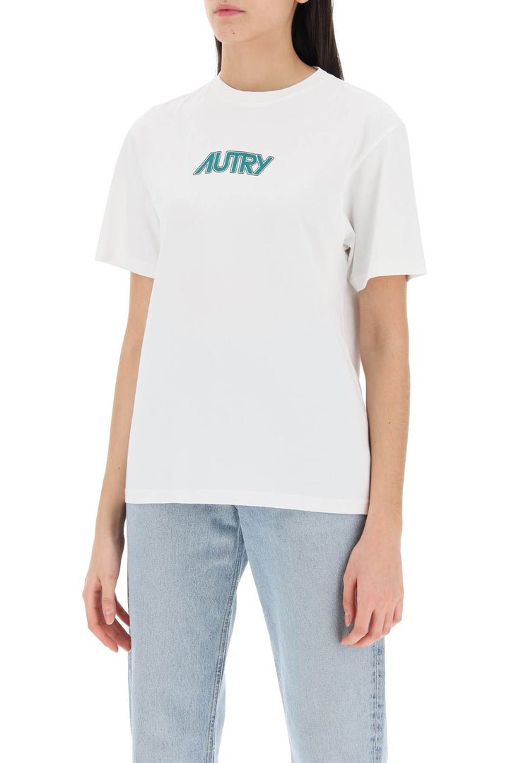 T Shirt With Printed Logo - Autry - Women