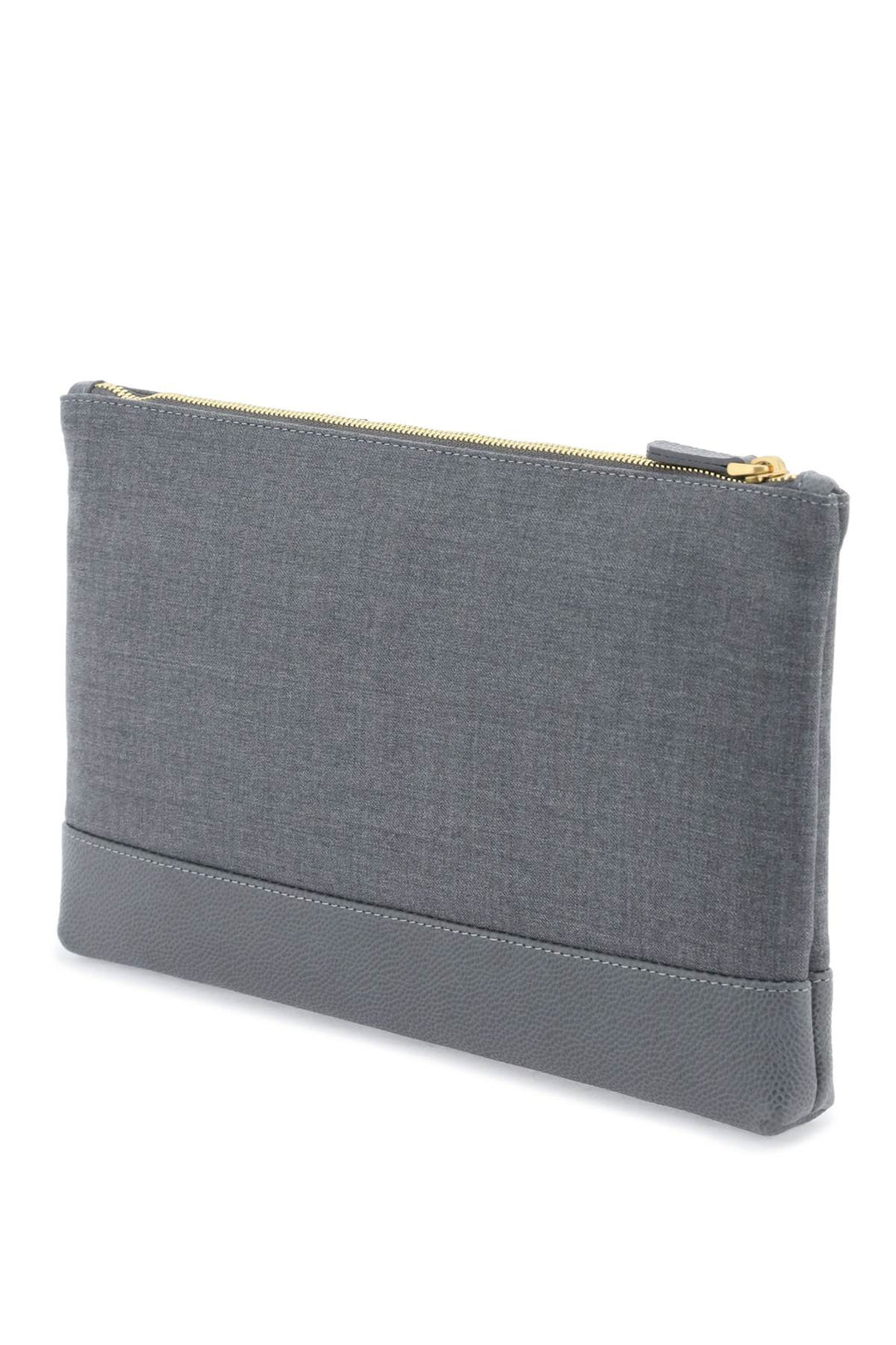 Wool 4 Bar Pouch - Thom Browne - Men