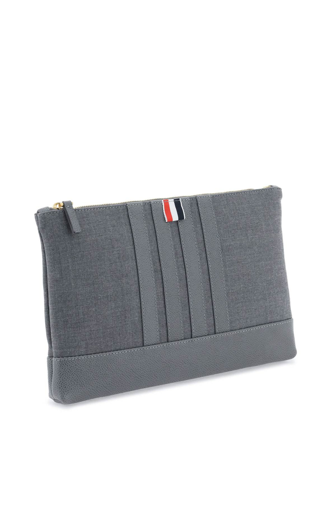 Wool 4 Bar Pouch - Thom Browne - Men