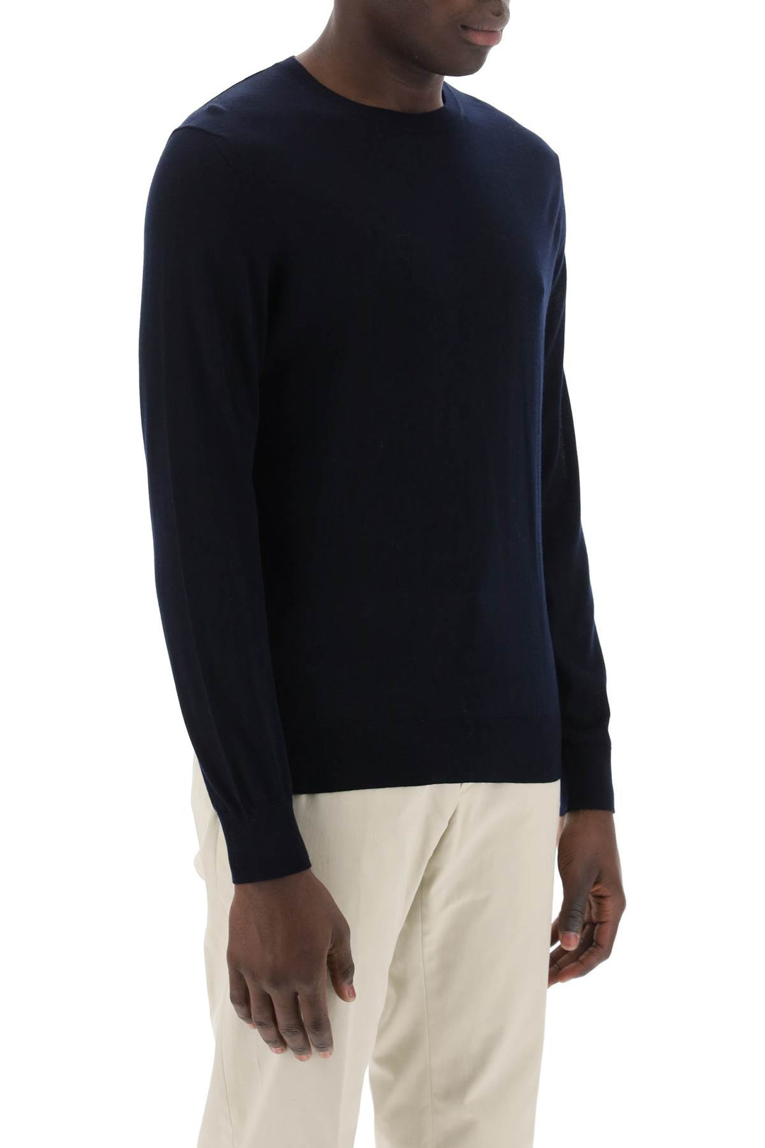 Crew Neck Sweater In Pure Wool - Zegna - Men