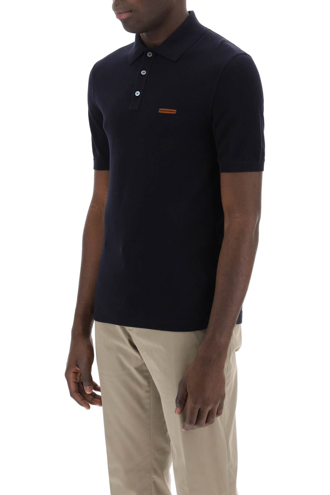 Polo Regular Fit In Cotone - Zegna - Men