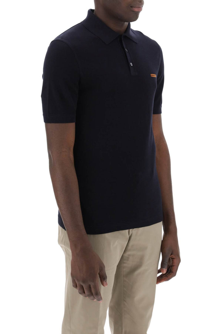 Polo Regular Fit In Cotone - Zegna - Men