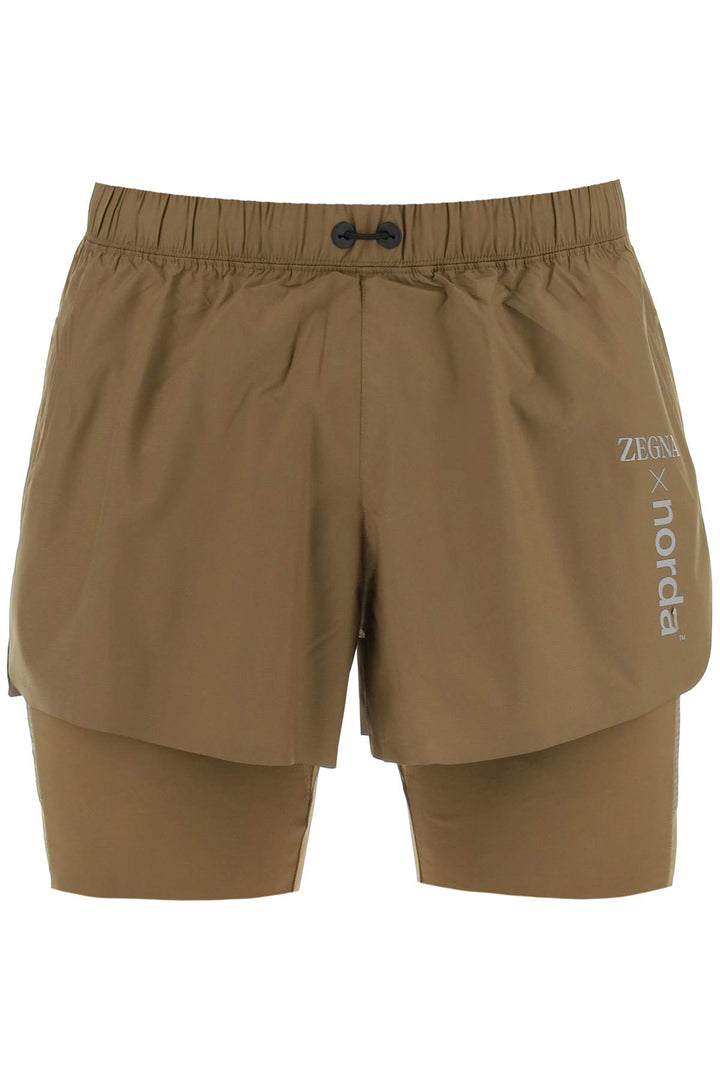 Running Techno Shorts - Zegna - Men