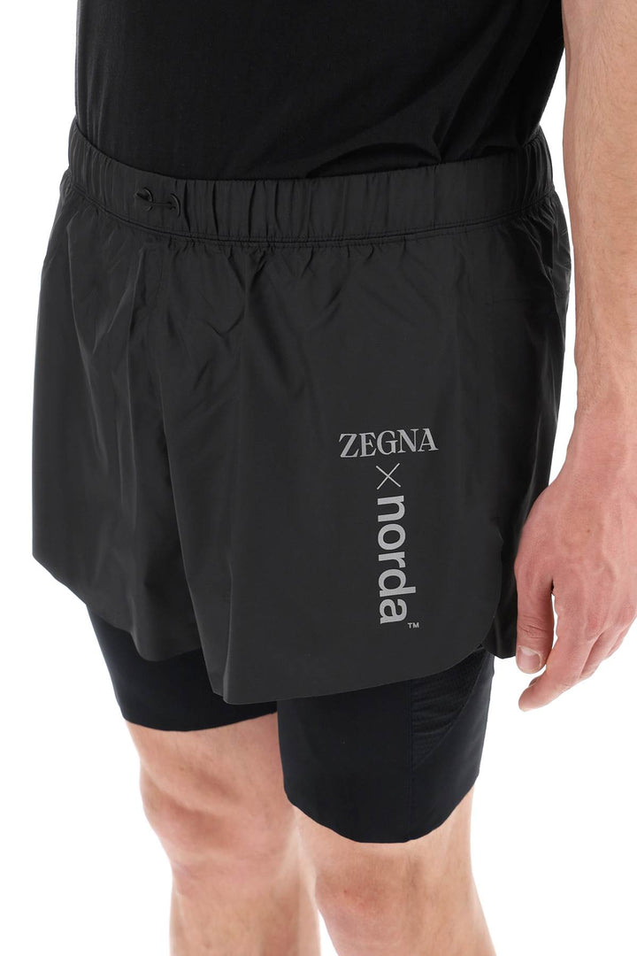 Running Techno Shorts - Zegna - Men