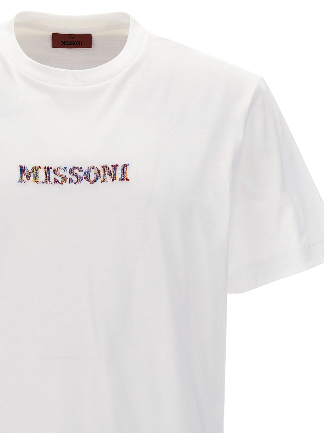 Logo Embroidery T-Shirt White