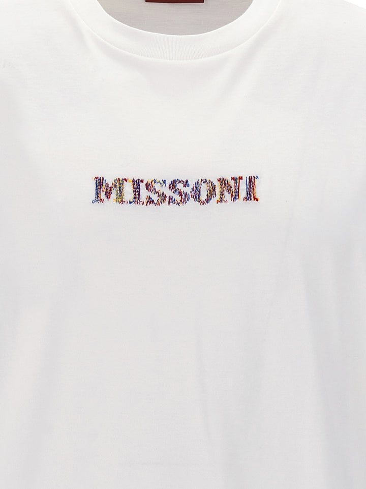 Logo Embroidery T-Shirt White