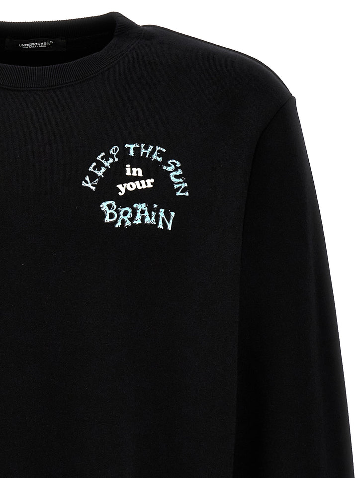 Keep The Sun In Your Brain Sweatshirt Black