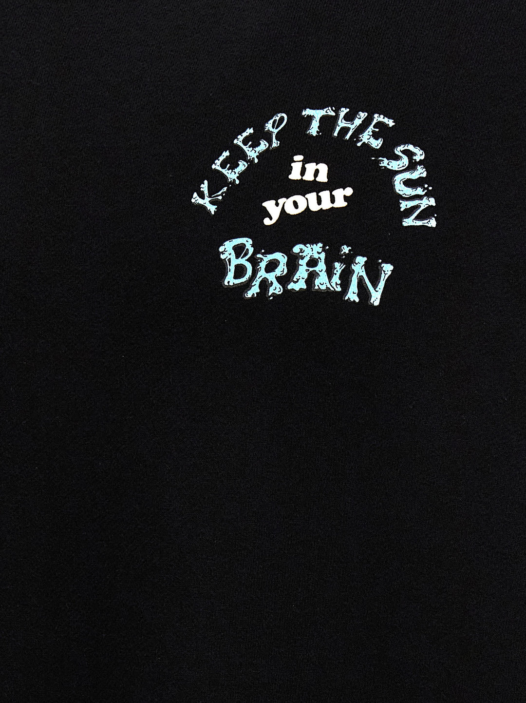 Keep The Sun In Your Brain Sweatshirt Black