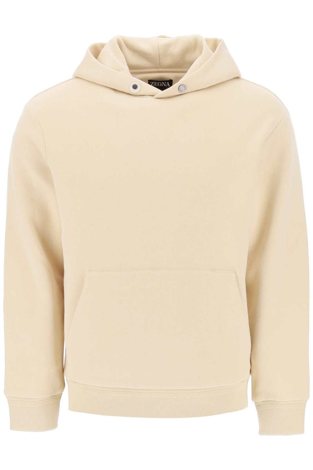 Cotton And Cashmere Hoodie - Zegna - Men