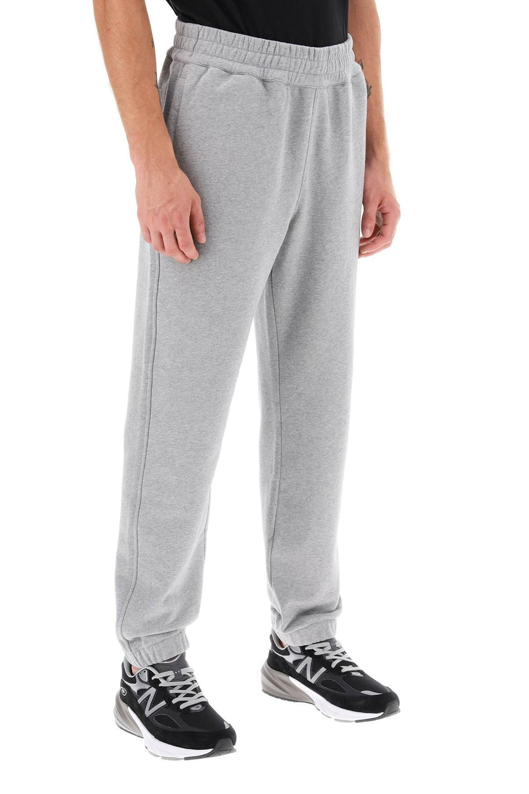 Joggers With Rubberized Logo - Zegna - Men