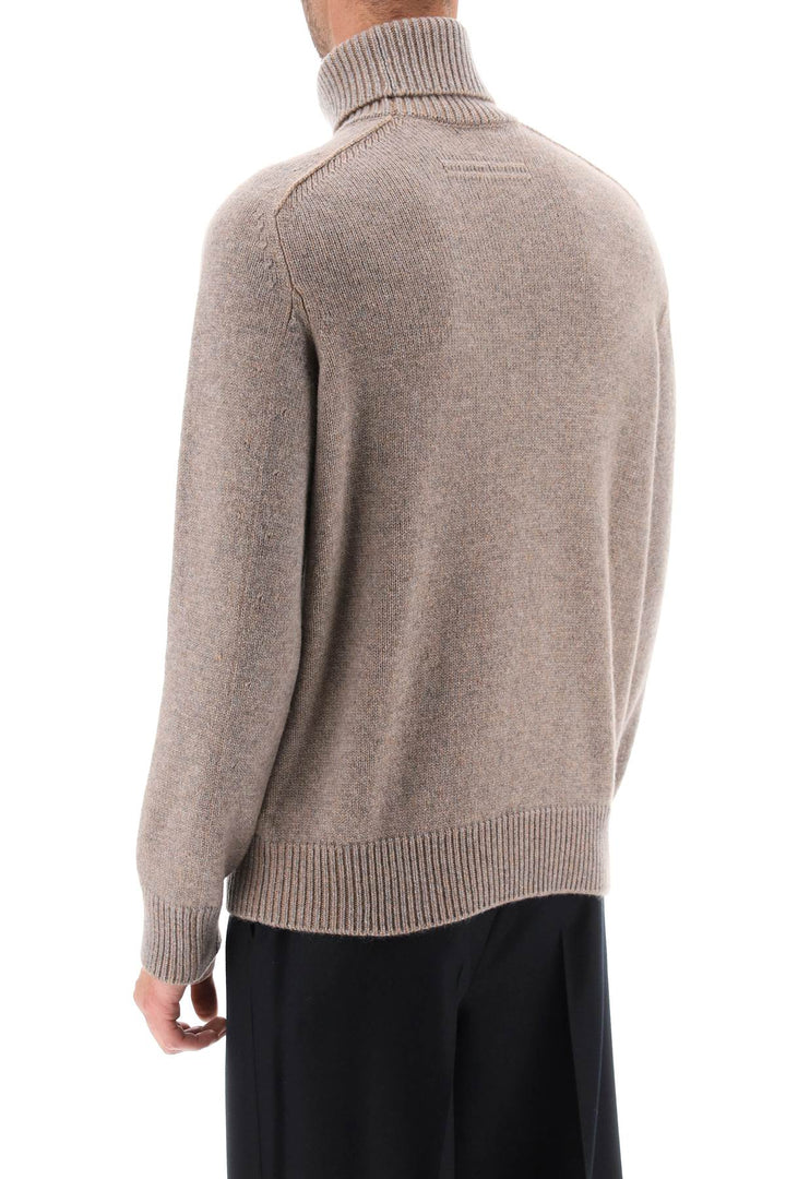 Turtleneck Sweater In Cashmere - Zegna - Men