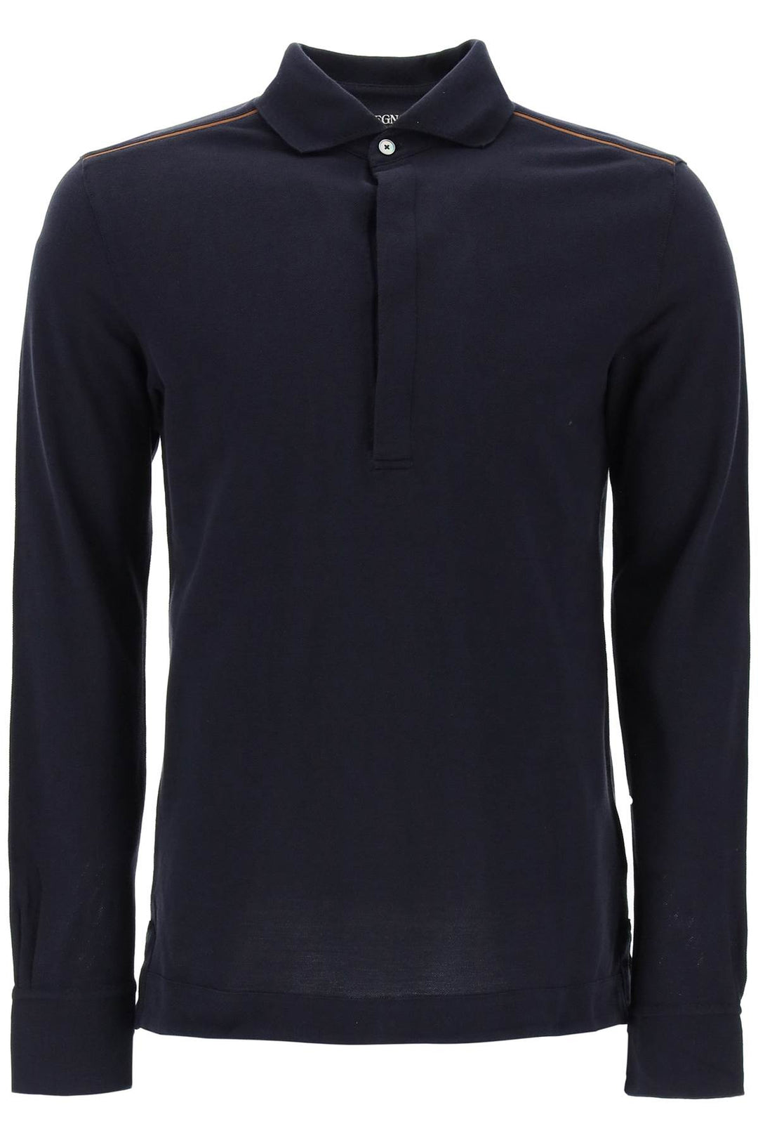 Long Sleeved Polo Shirt - Zegna - Men