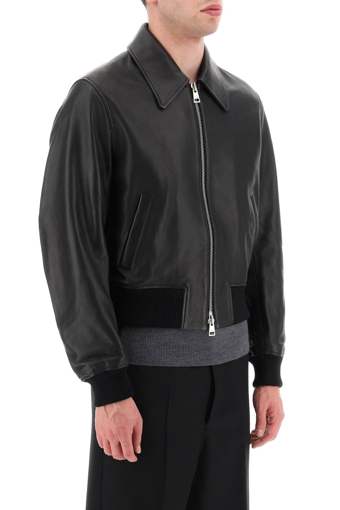 Nappa Blouson Jacket - Ami Paris - Men