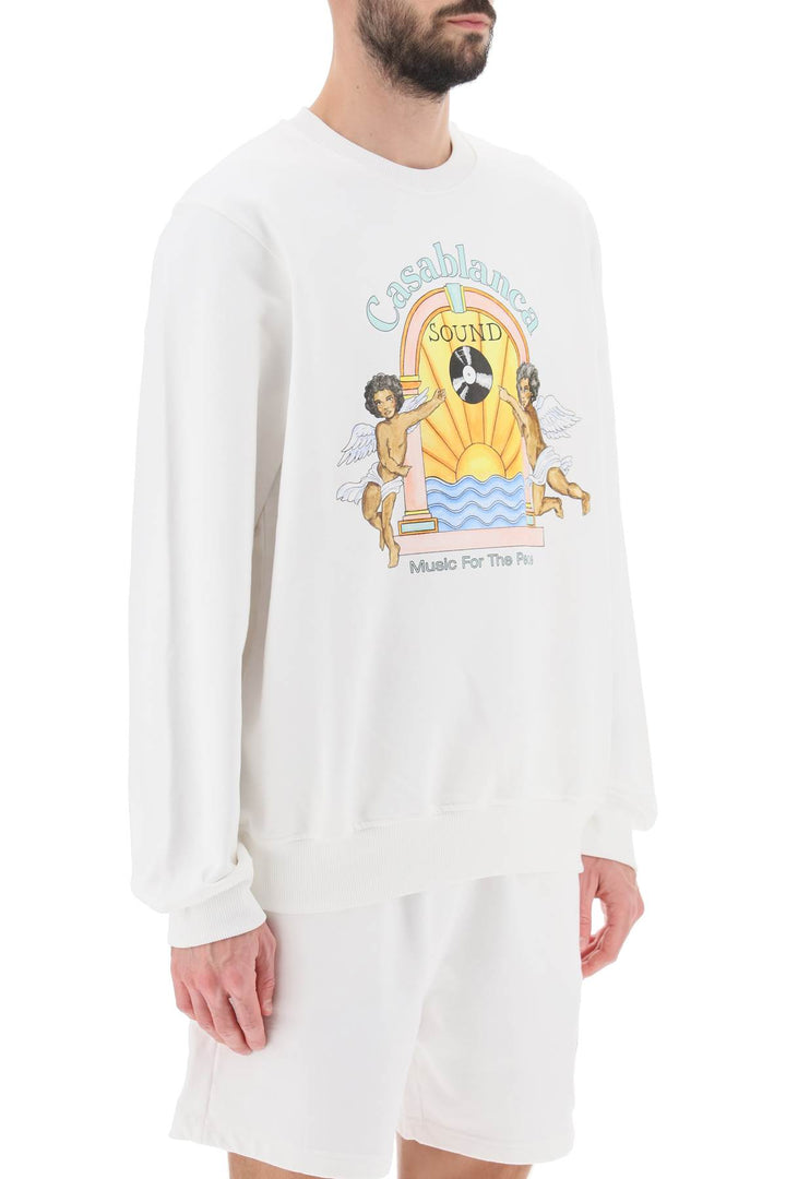 Studio De Musique Crew Neck Sweatshirt - Casablanca - Men