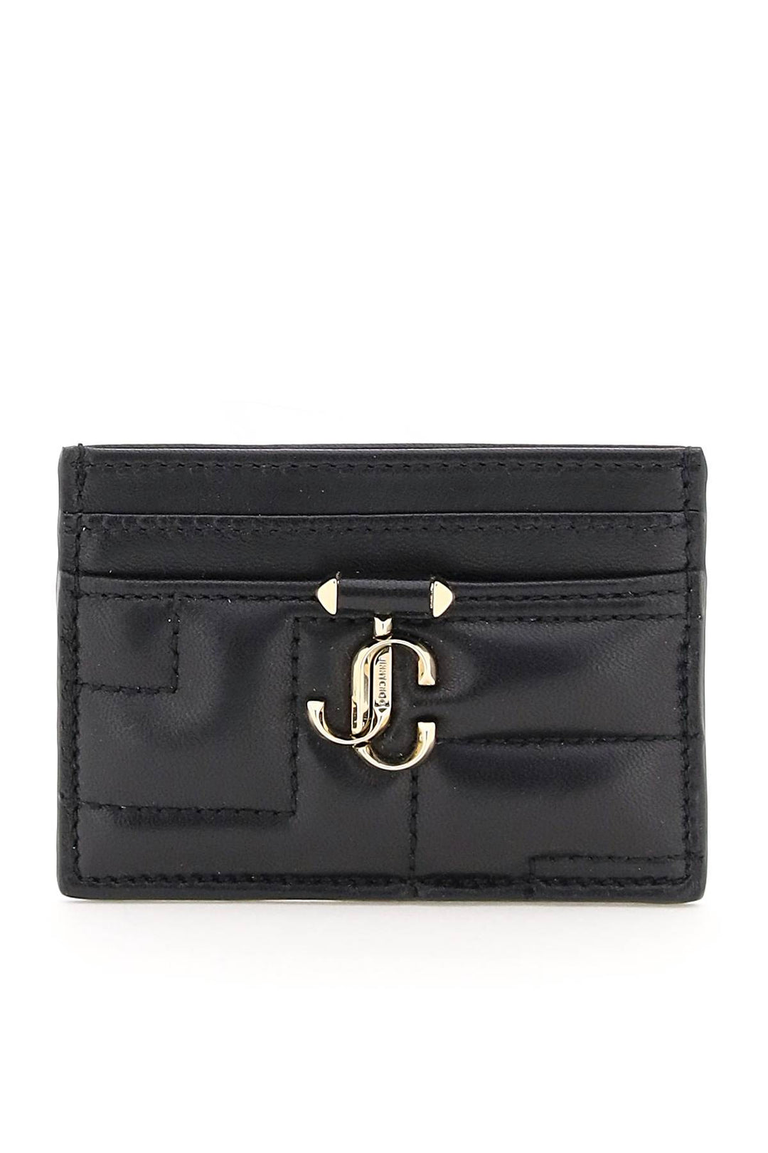 Quilted Nappa Leather Card Holder - Jimmy Choo - Women