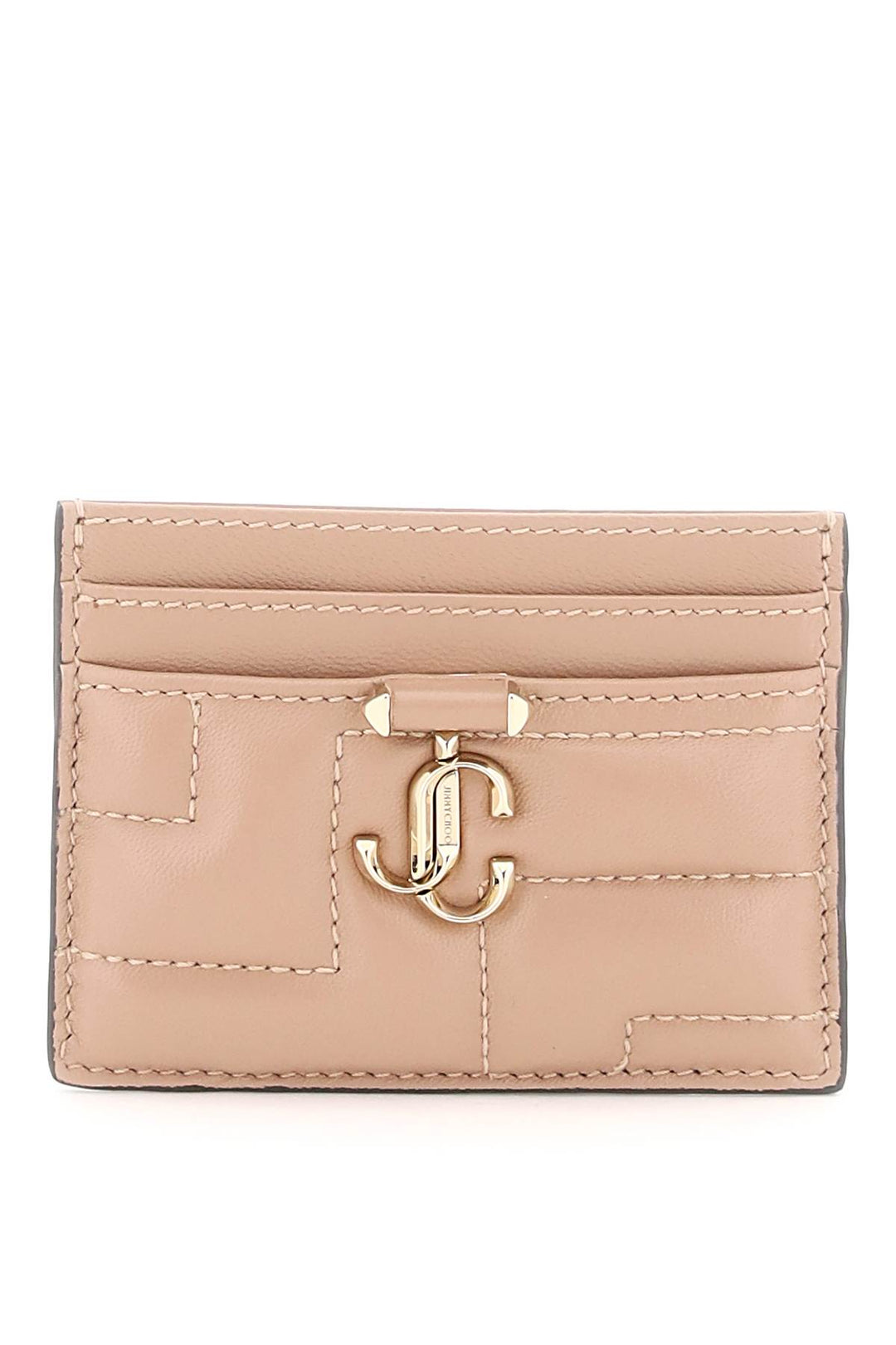 Quilted Nappa Leather Card Holder - Jimmy Choo - Women